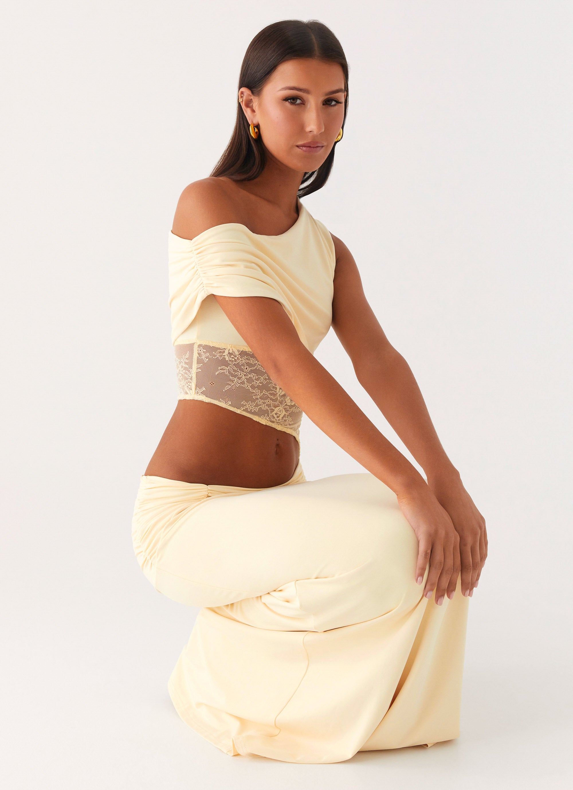Love Motion Maxi Dress Lemon