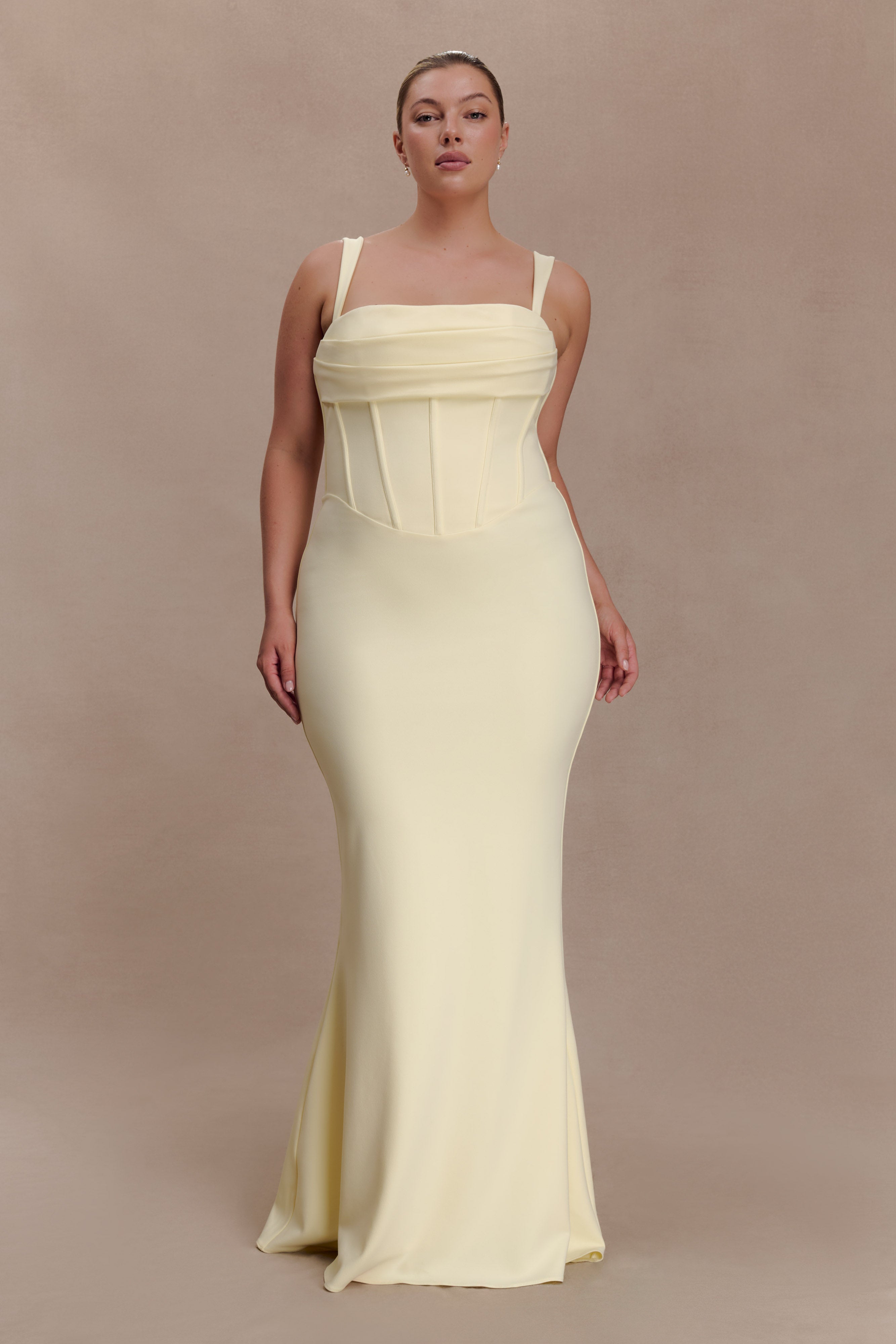 Luella Corset Maxi Dress