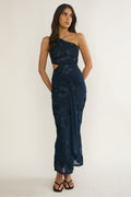 Luli Cut-Out Maxi Dress Navy