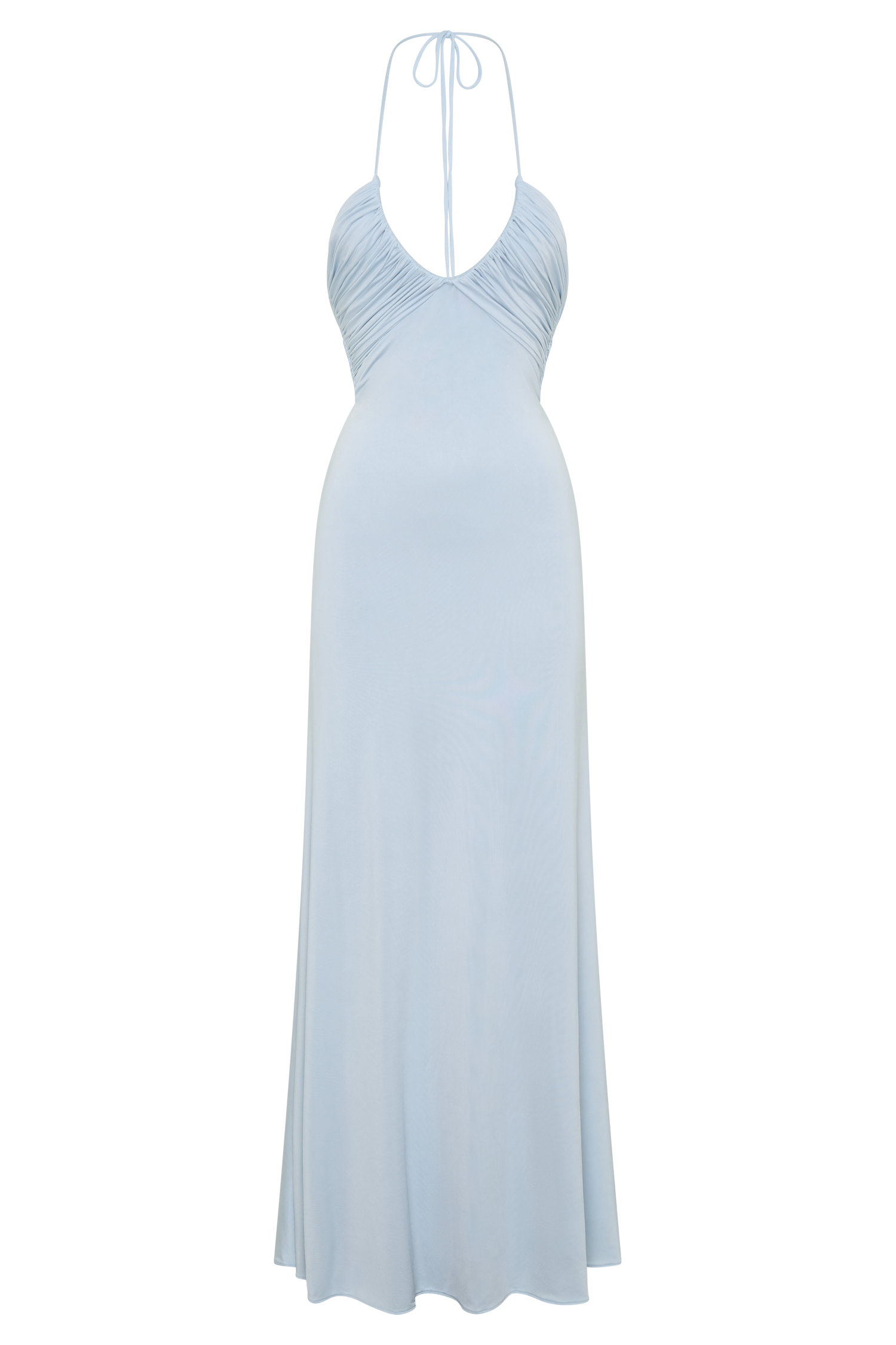 Maely Gathered Maxi Dress