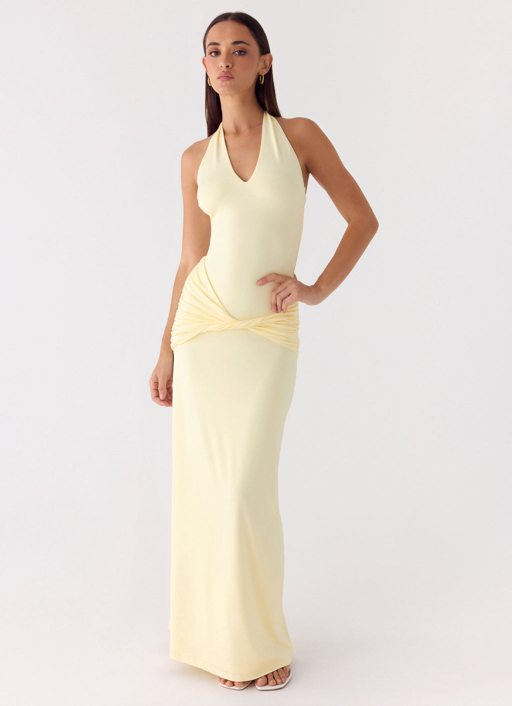 Maribelle Maxi Dress Lemon