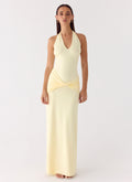 Maribelle Maxi Dress Lemon