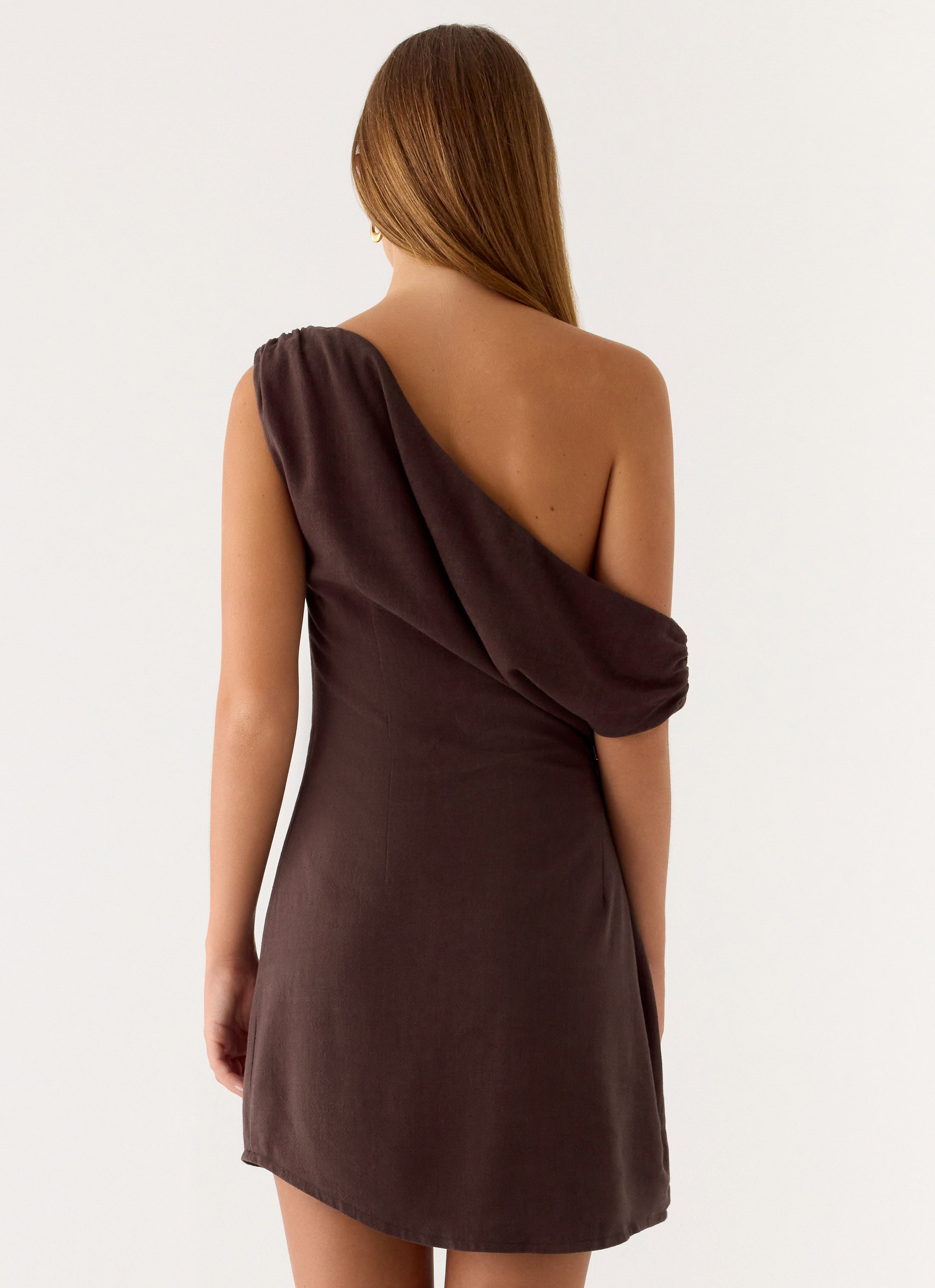 Mischa Mini Dress Chocolate Drizzle