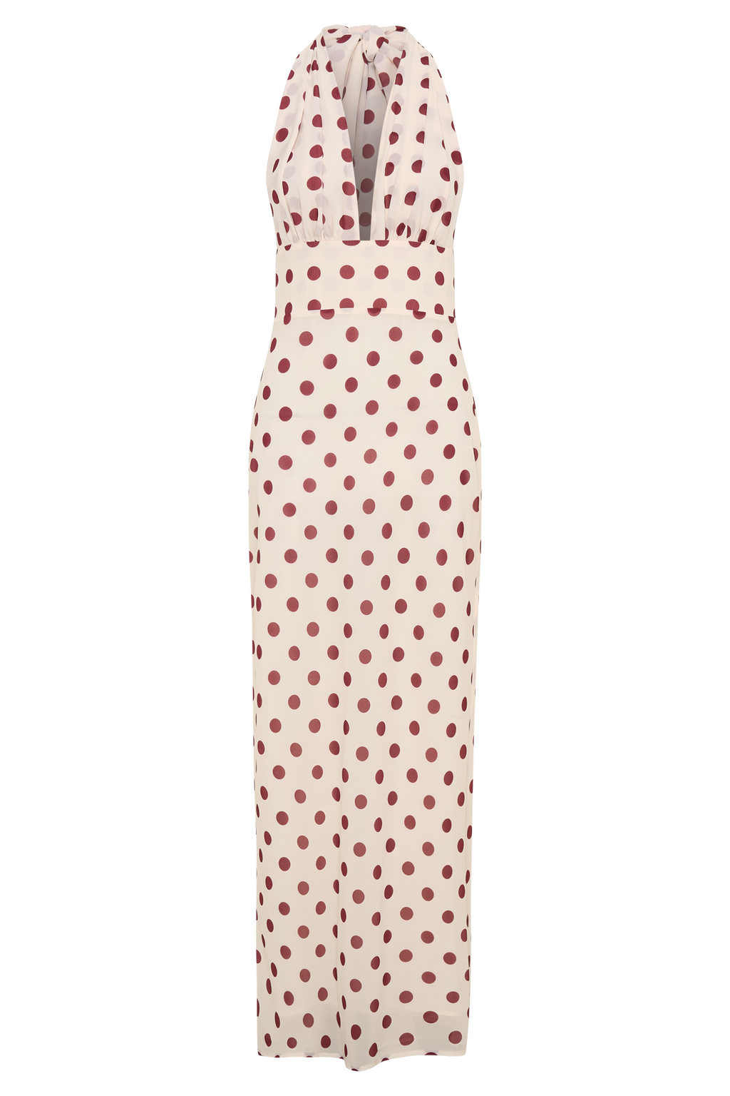 Nadine Polka Maxi Dress