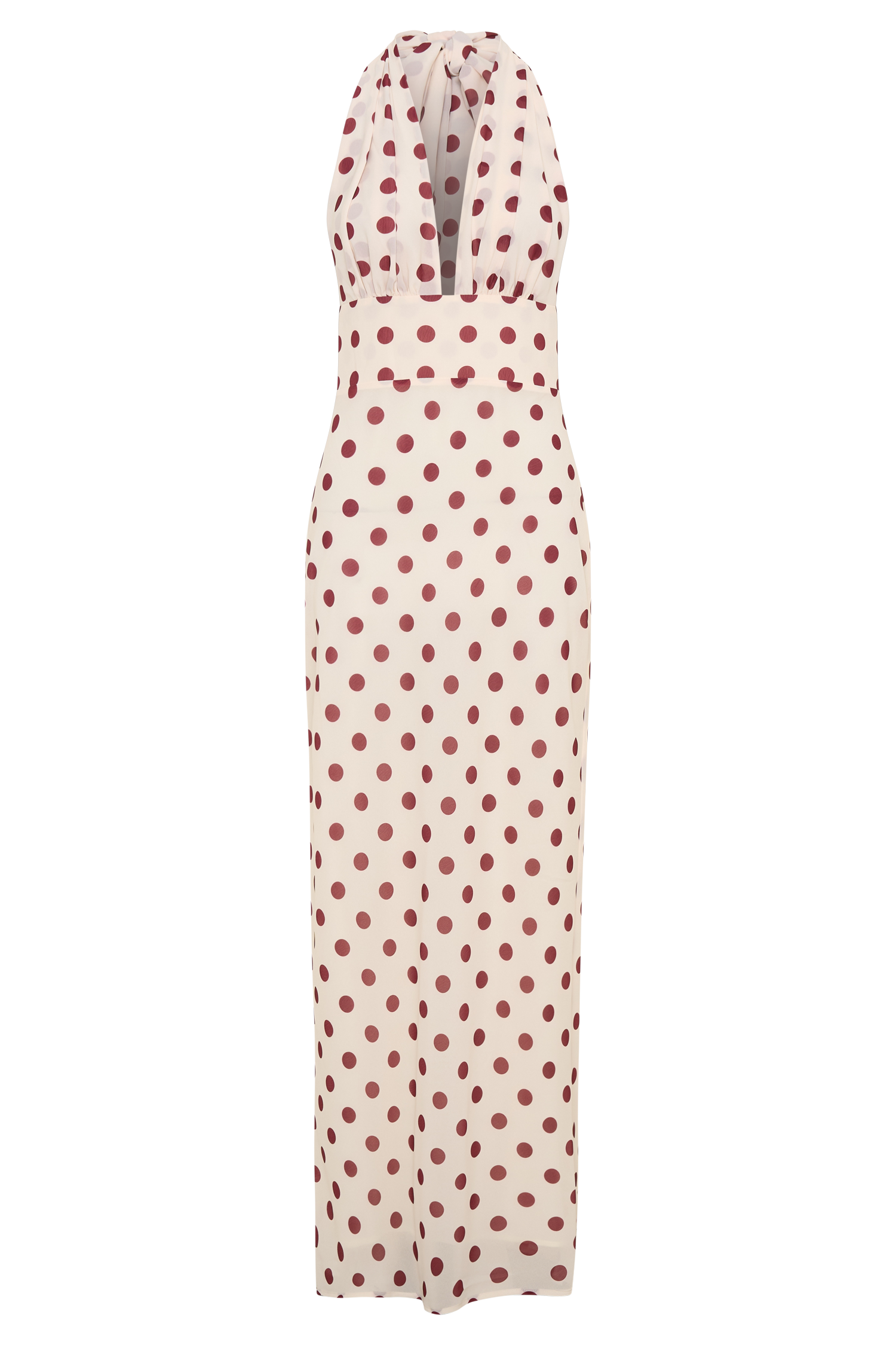 Nadine Polka Maxi Dress