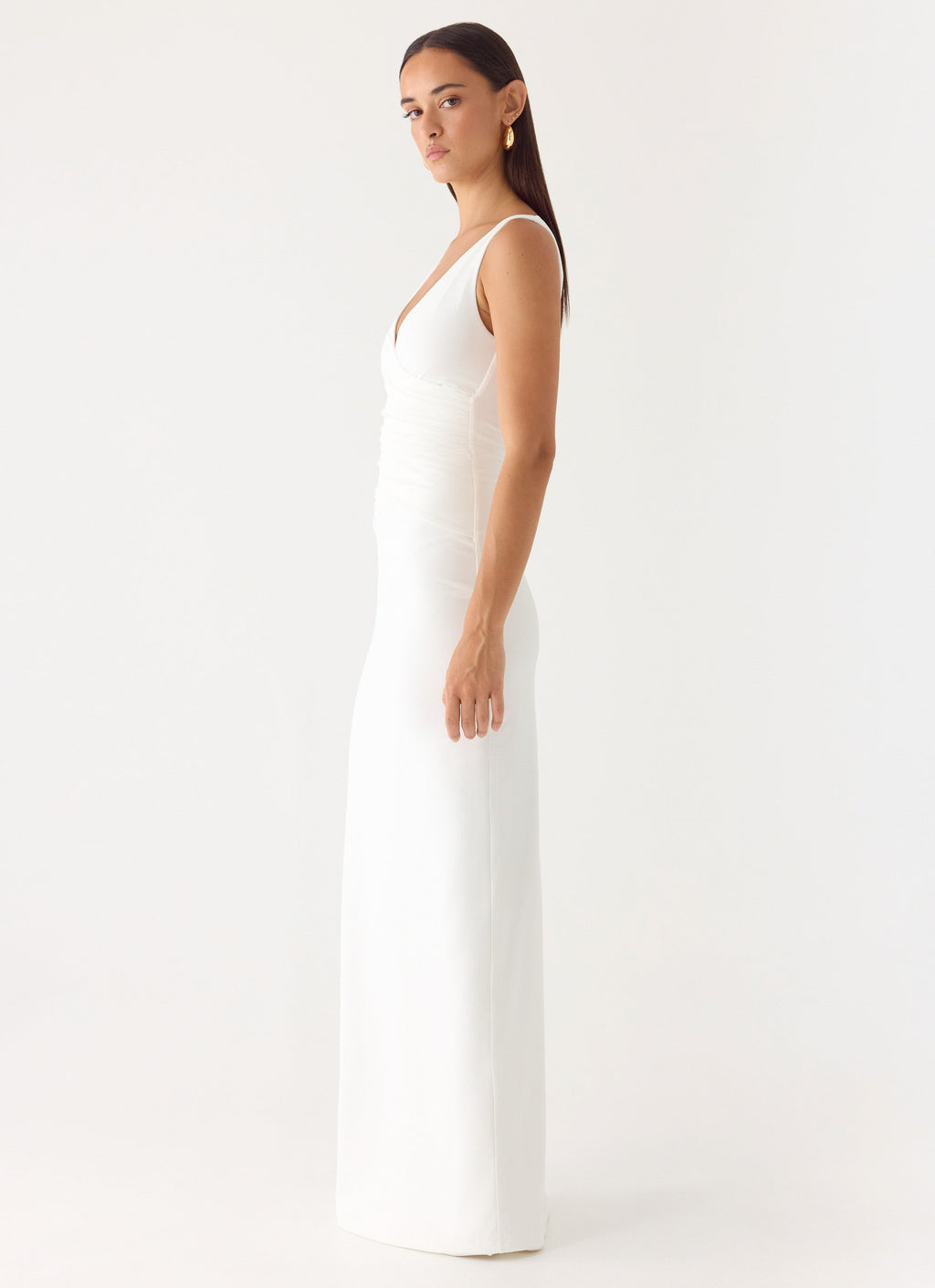 Nerine Maxi Dress White