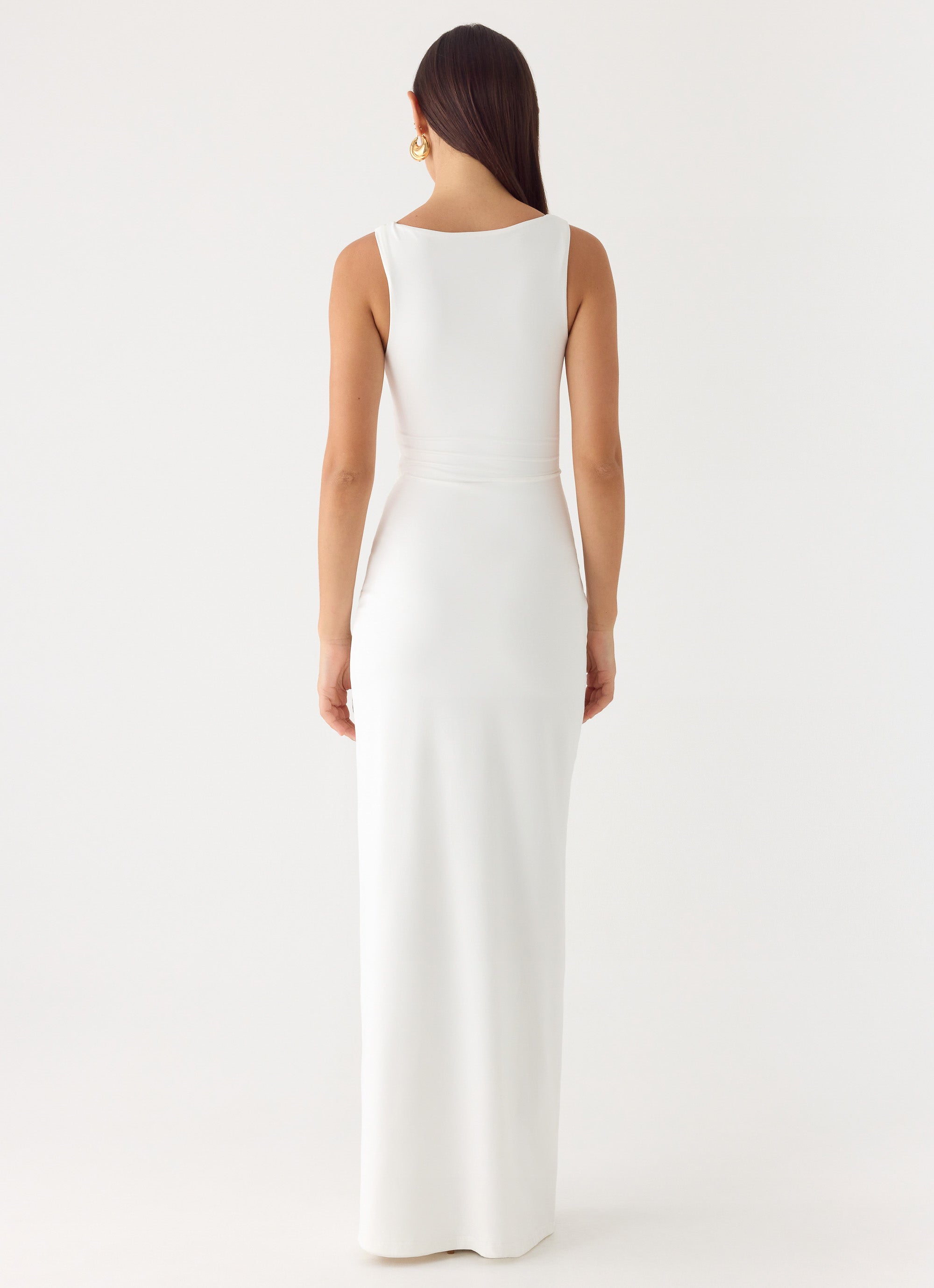 Nerine Maxi Dress White