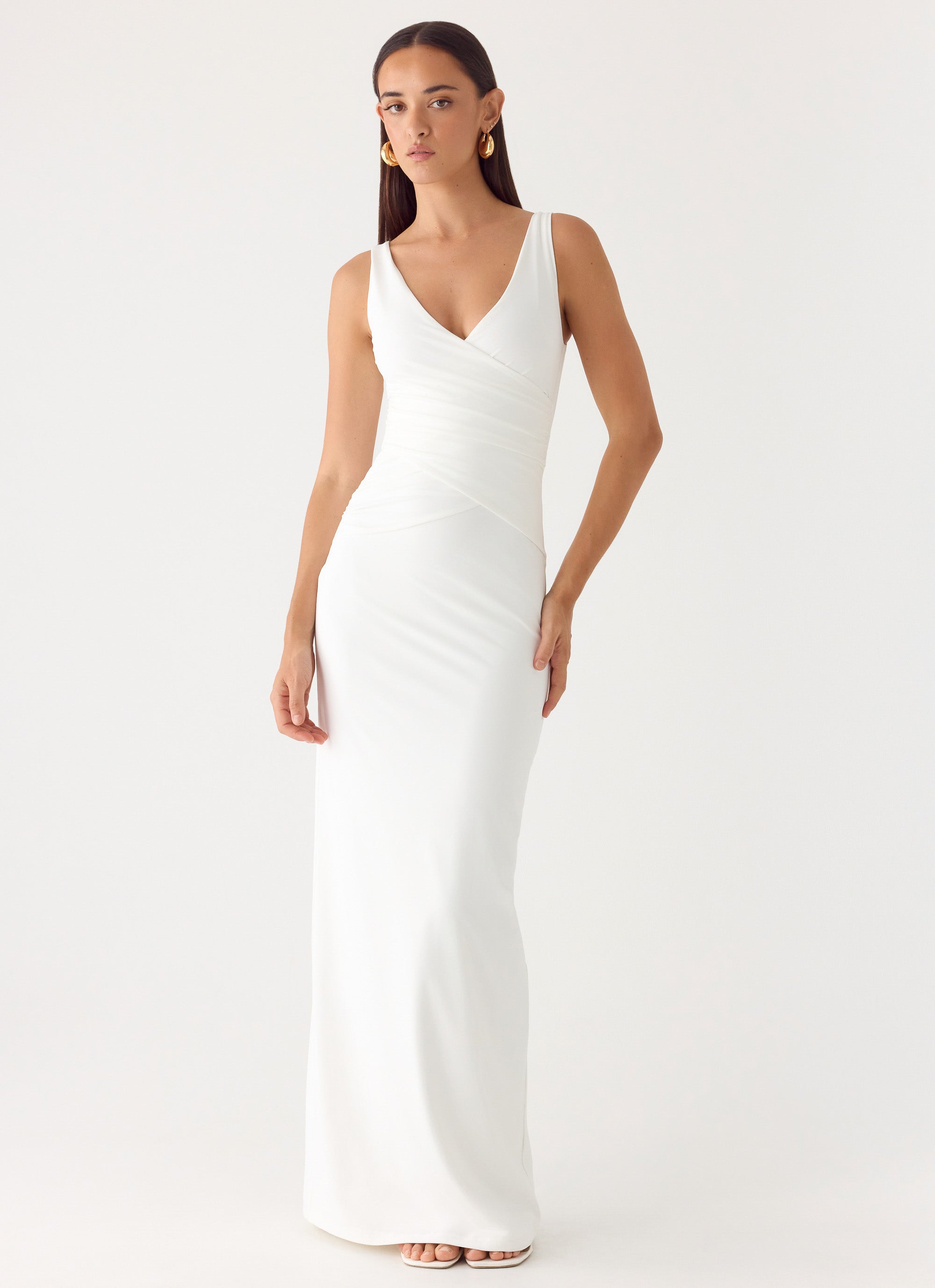 Nerine Maxi Dress White