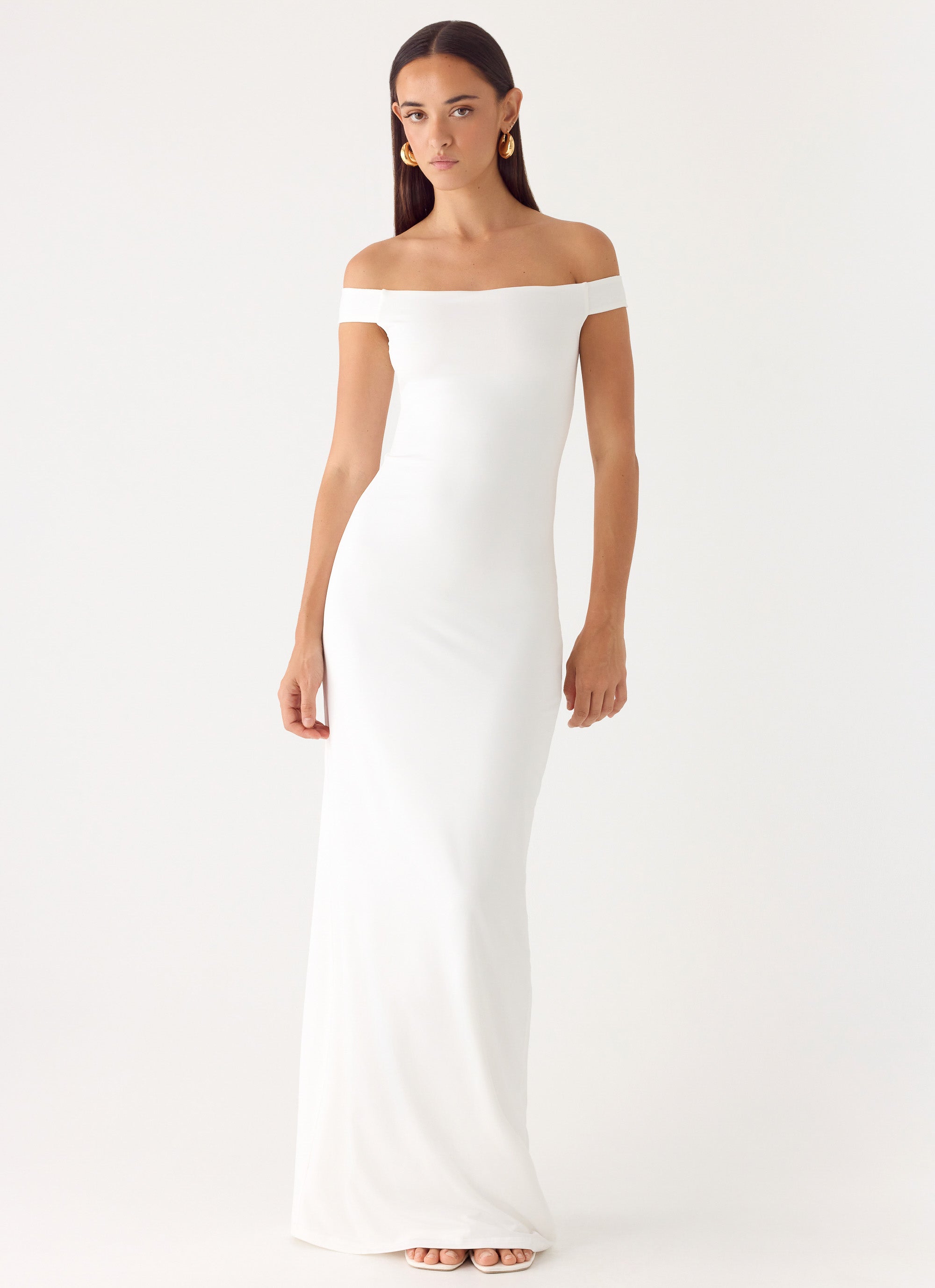 New Intentions Maxi Dress White