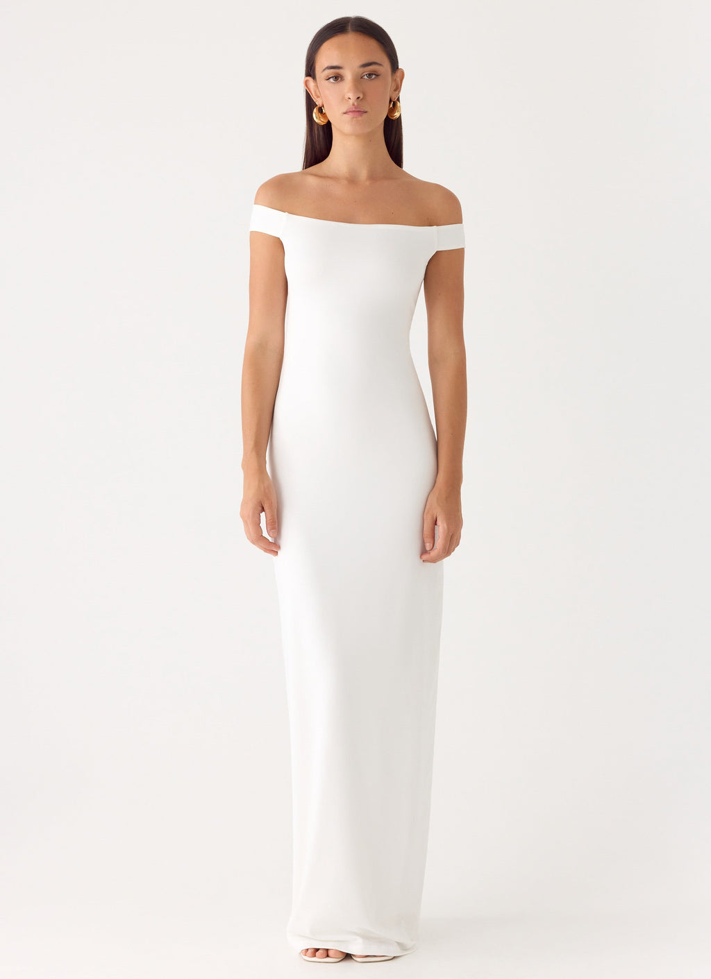 New Intentions Maxi Dress White