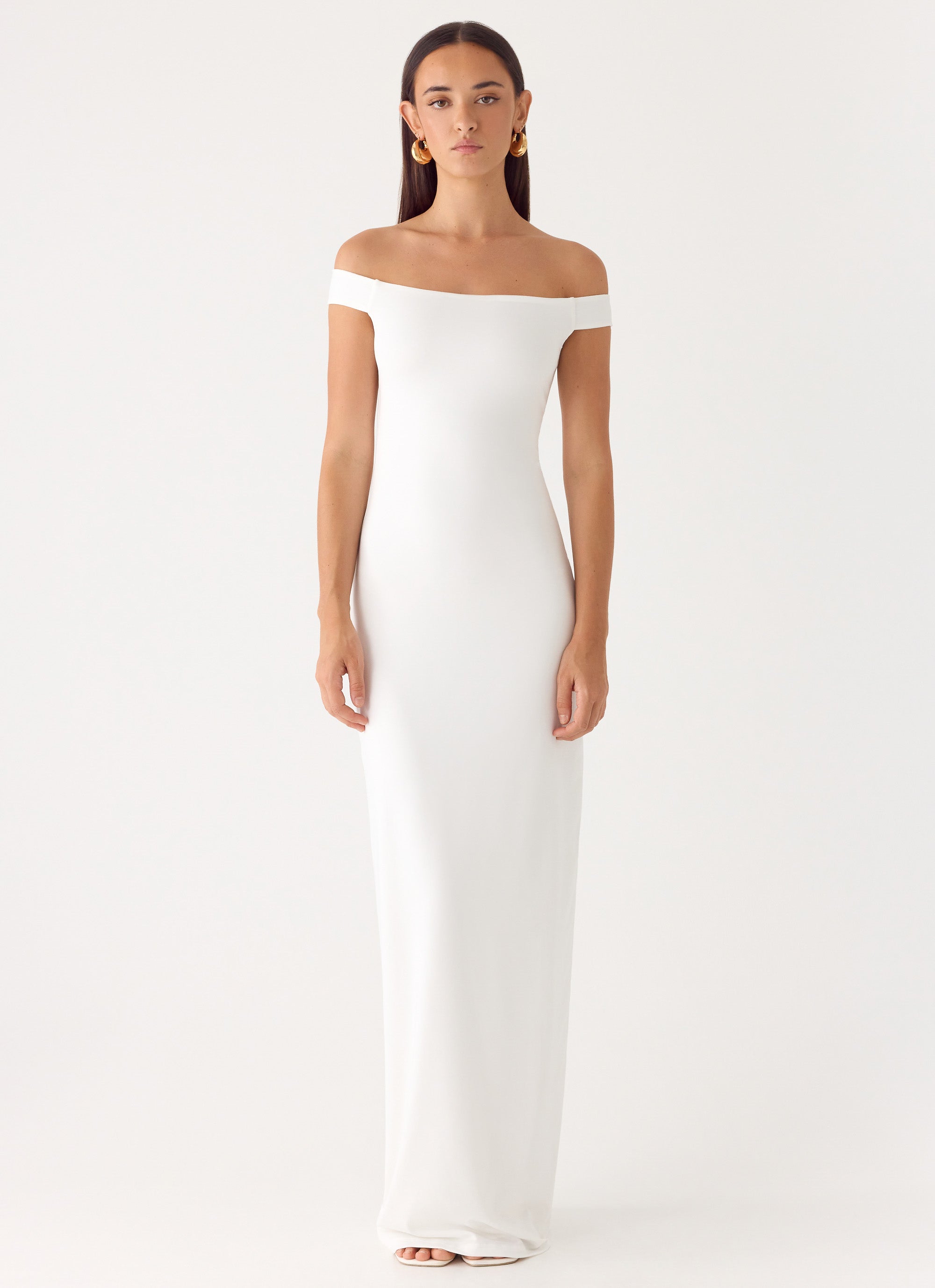 New Intentions Maxi Dress White