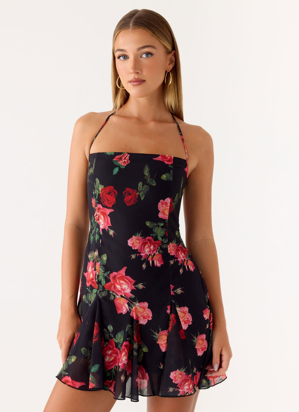 Nikyta Micro Mini Dress Black