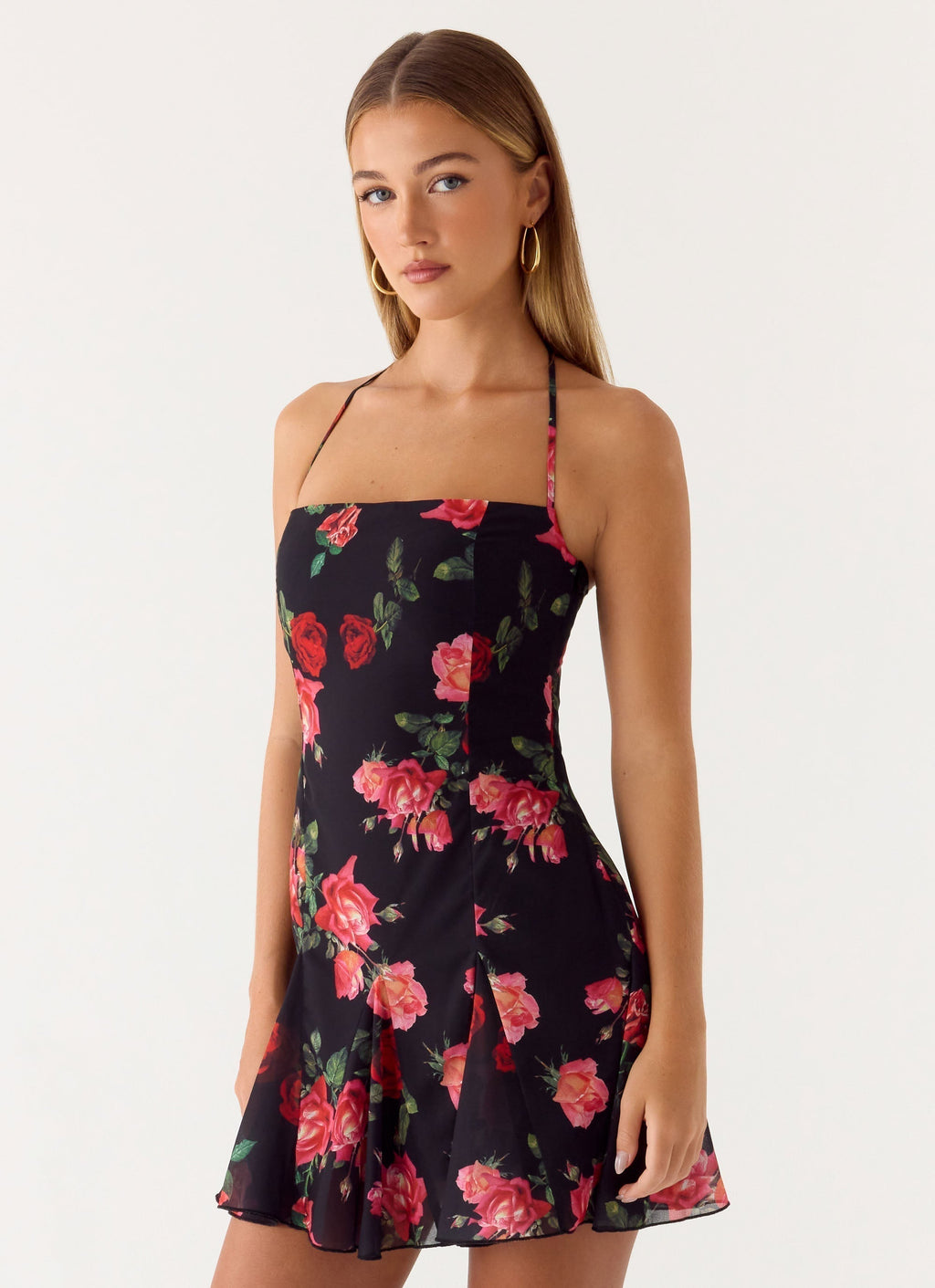 Nikyta Micro Mini Dress Black