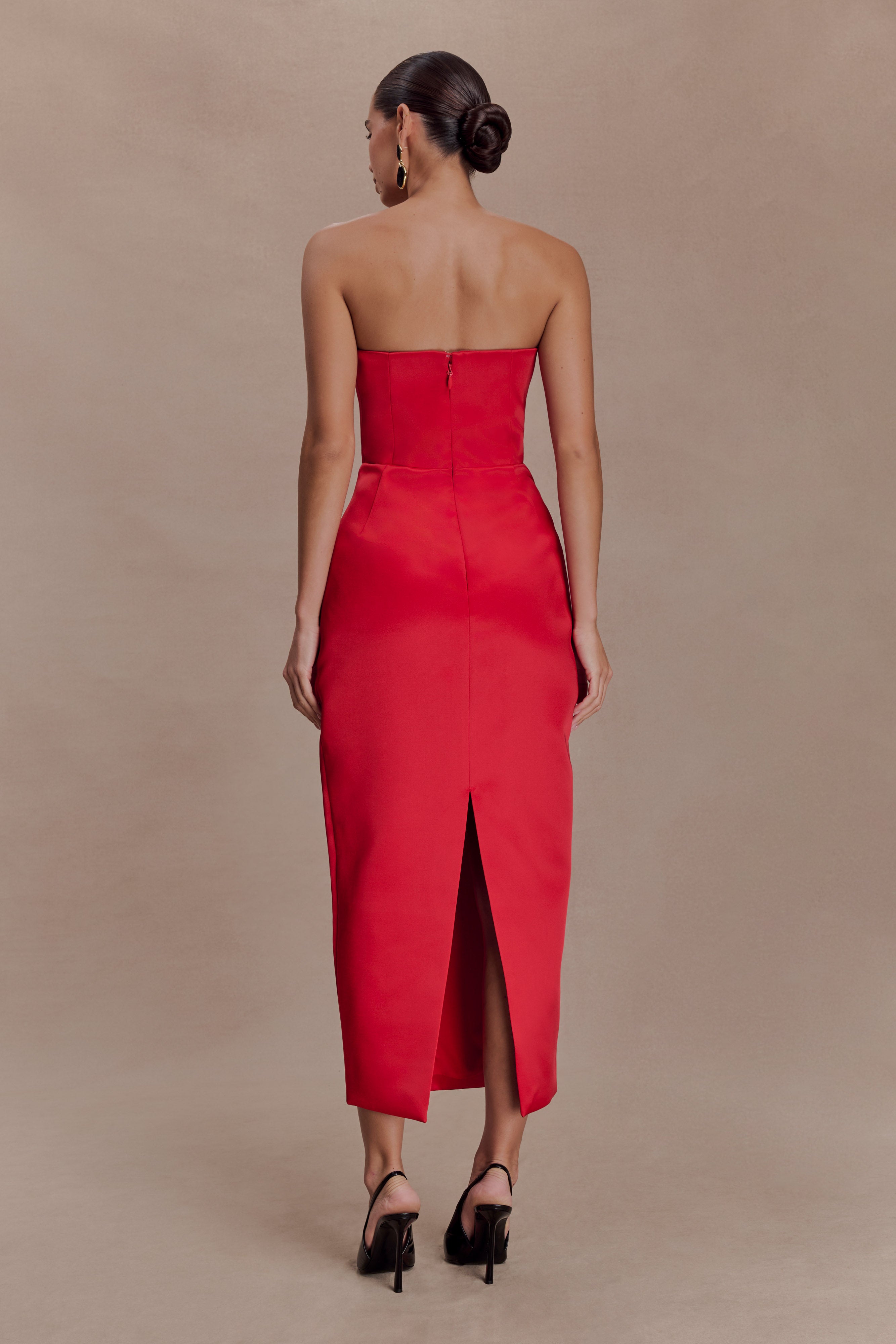 Ophelia Satin Maxi Dress