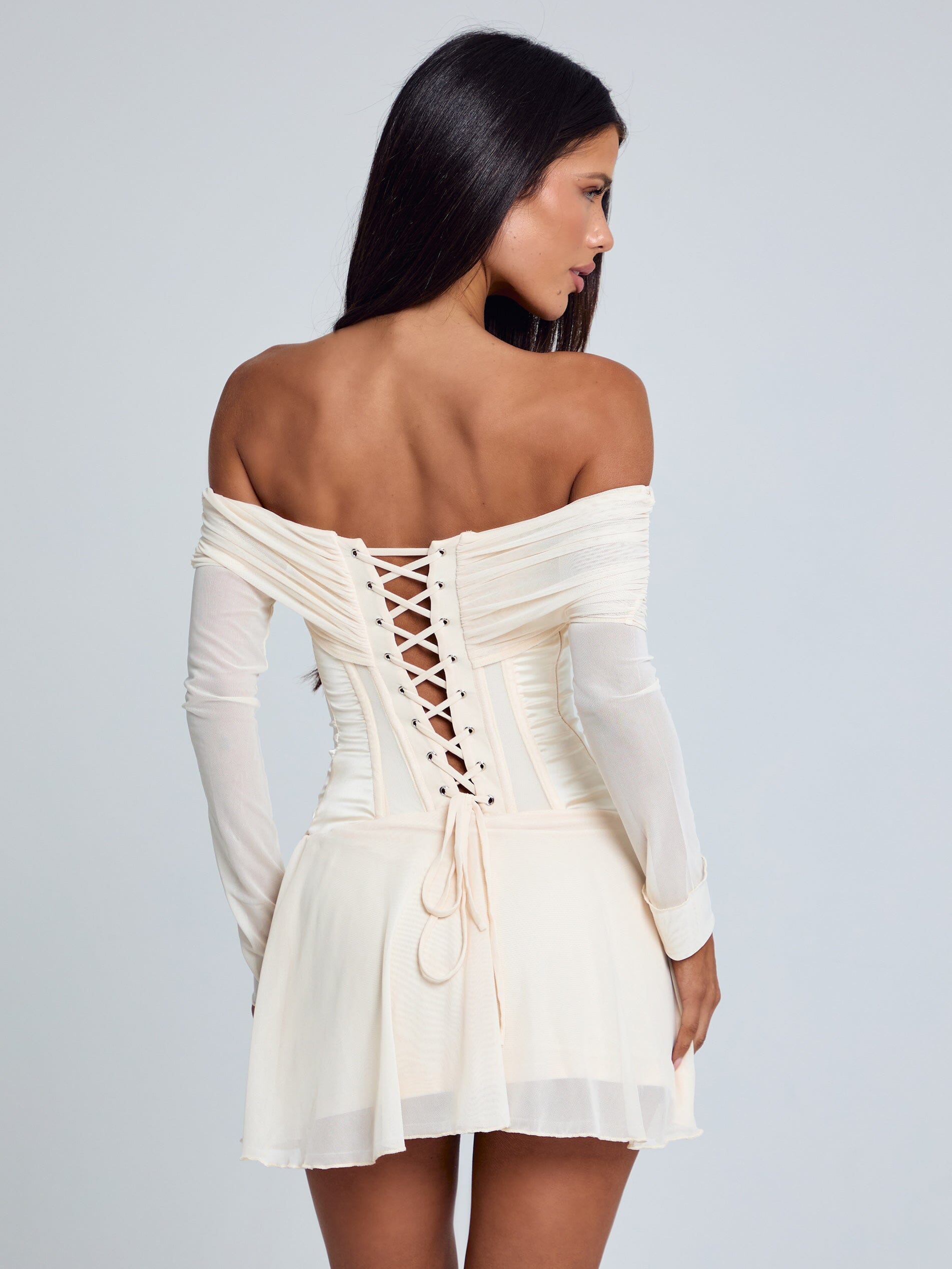 Orla Lace Corset Mini Dress