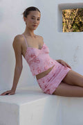 Pacifica Beaded Open Back Top