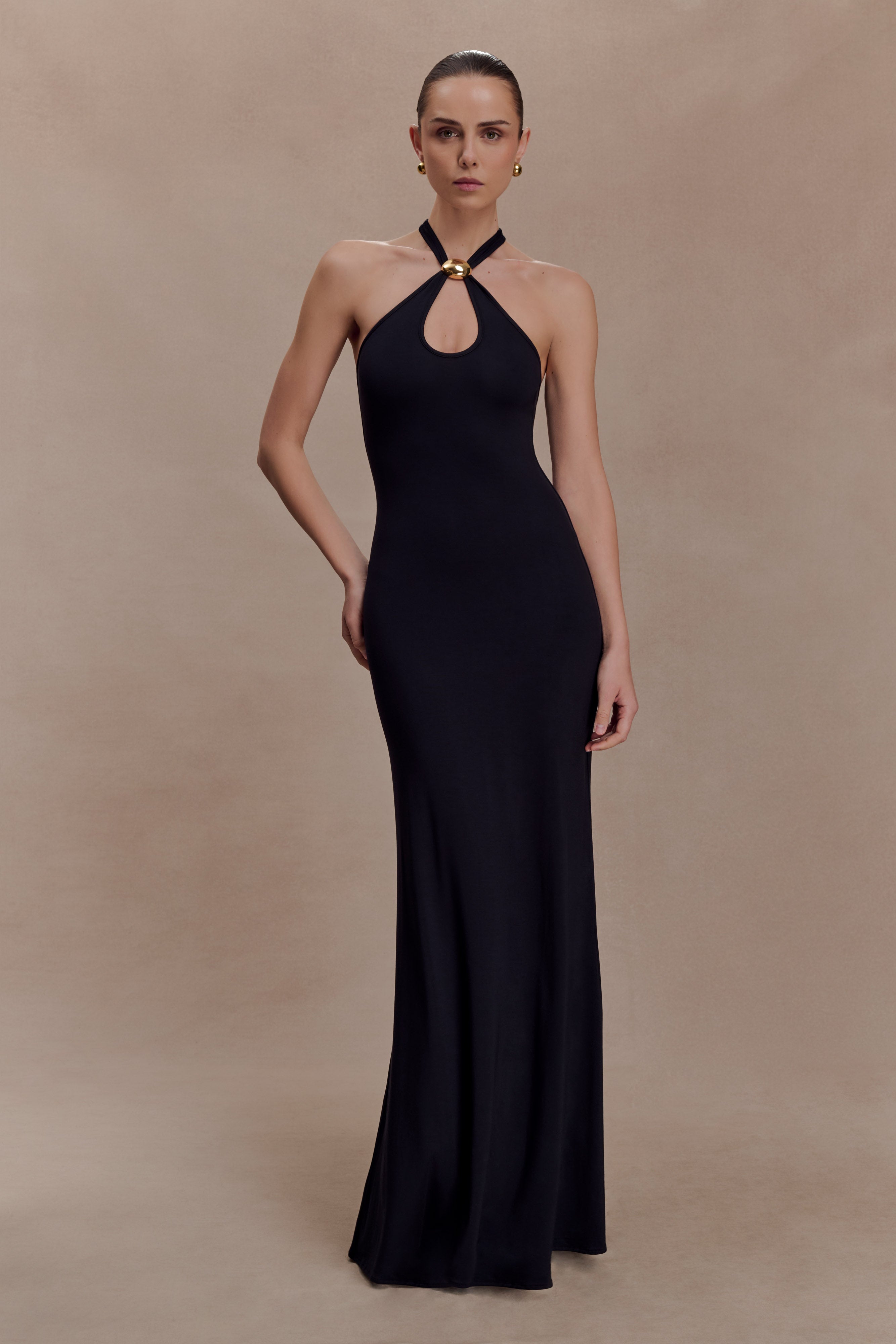 Ramona Noir Maxi Dress