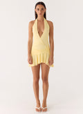 Renata Mini Dress Lemon