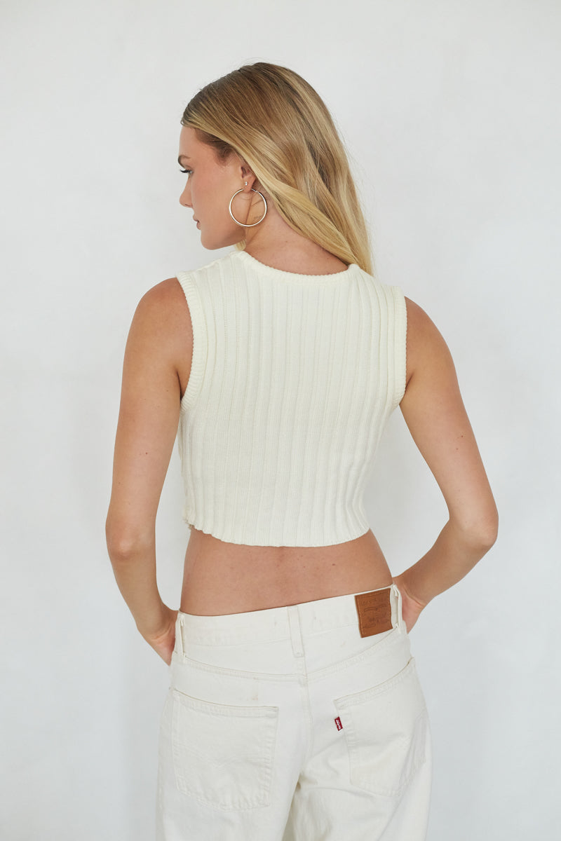 Robin Knit Sweater Tank Top
