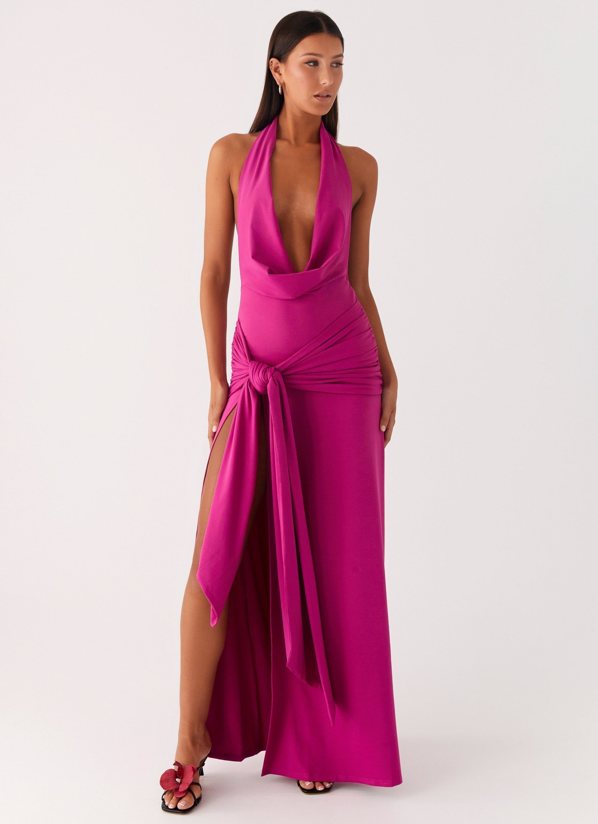 Rowan Ray Cowl Maxi Dress