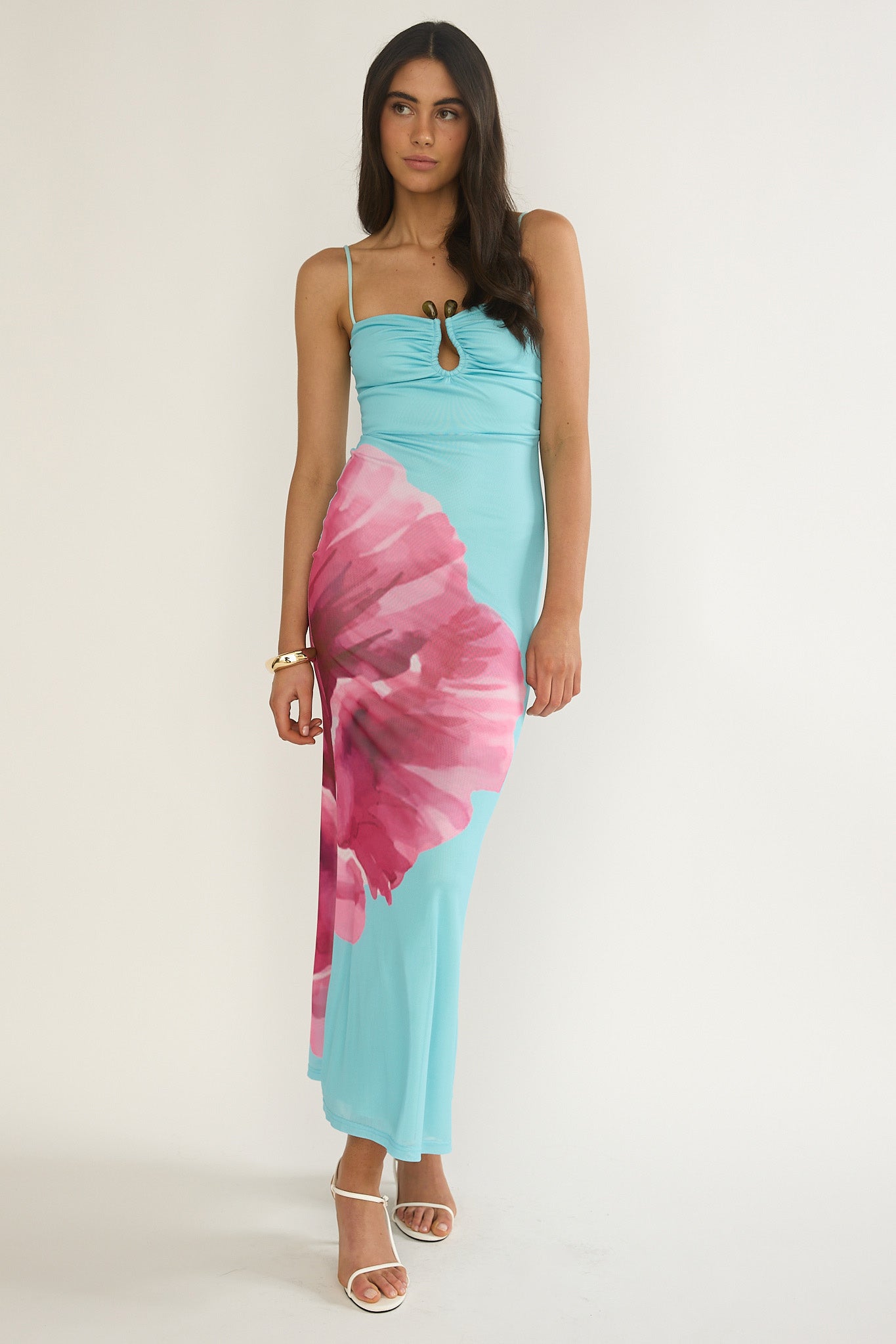 Ruffle Maxi Dress