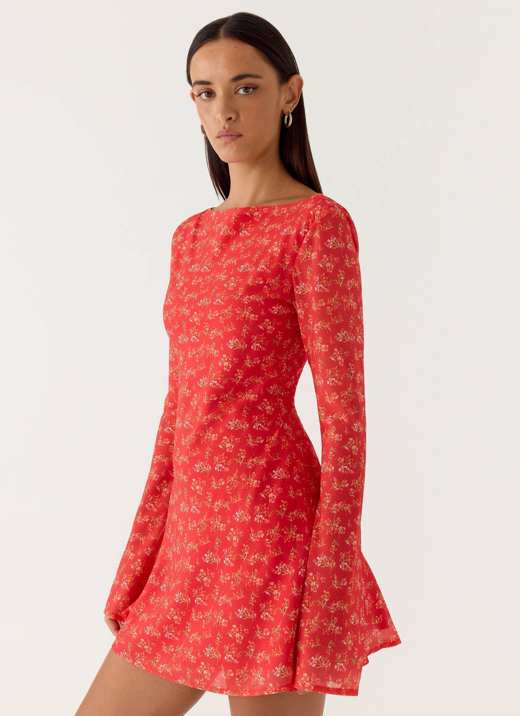 Sabella Mini Dress Red