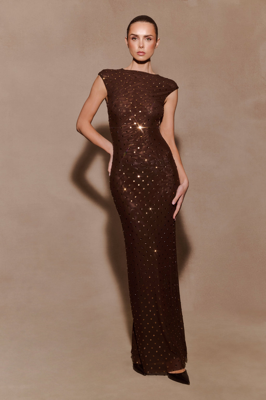 Samara Diamante Maxi Dress