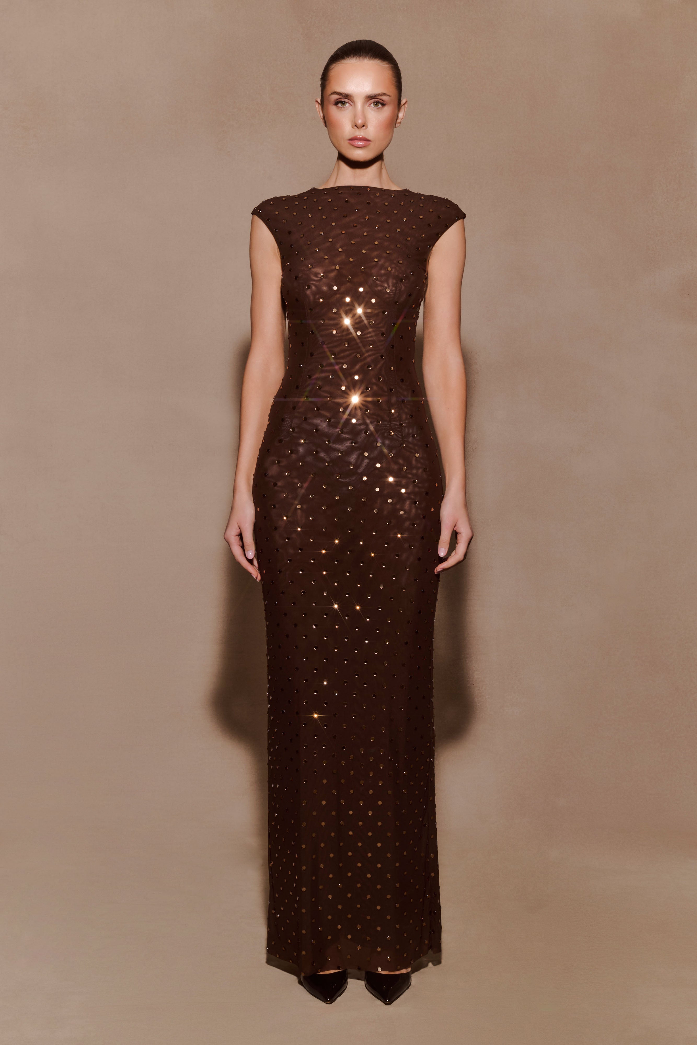 Samara Diamante Maxi Dress