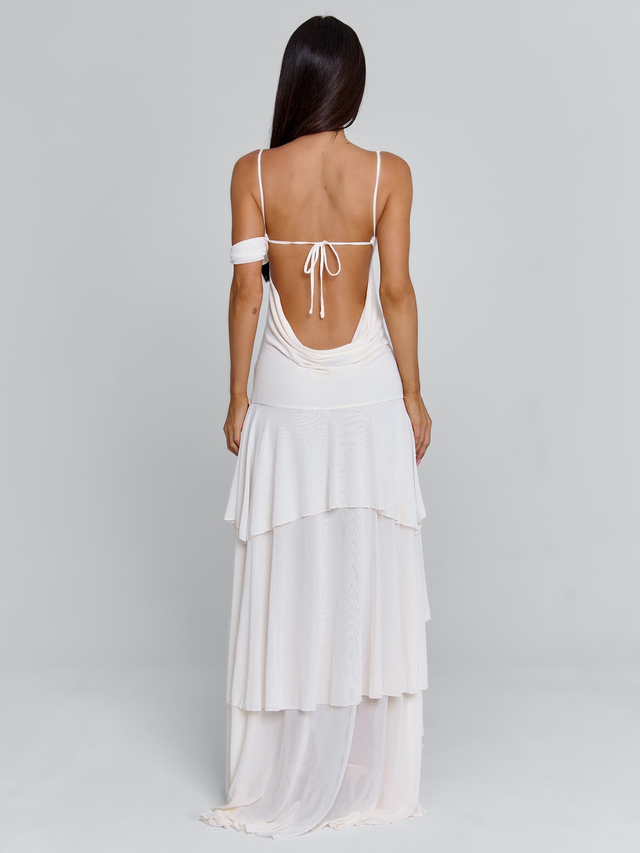 Sinora Ivory Maxi Dress