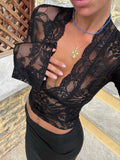 Skye Lace Party Top