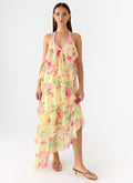 Strawberry Mimosa Maxi Dress Lemon Soleil