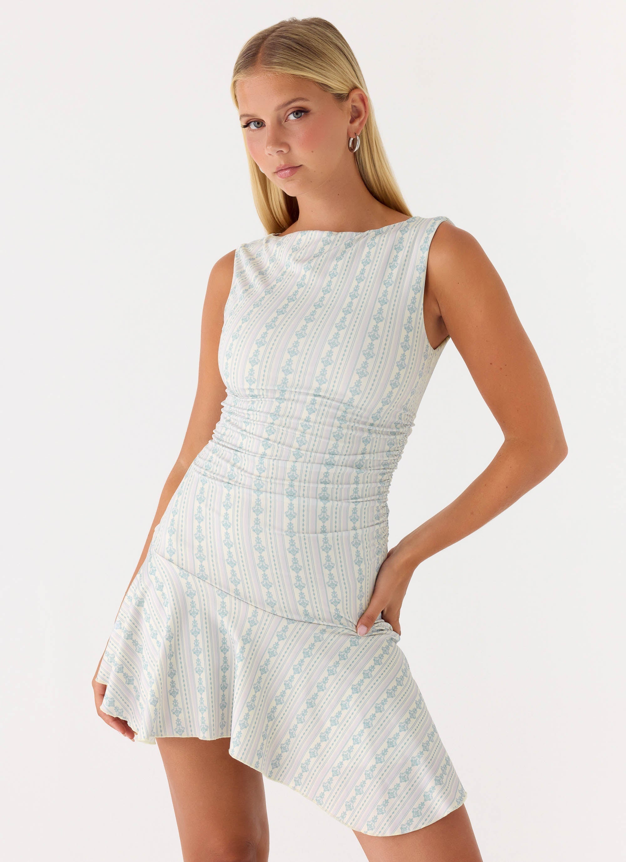 Summer Delight Mini Dress White