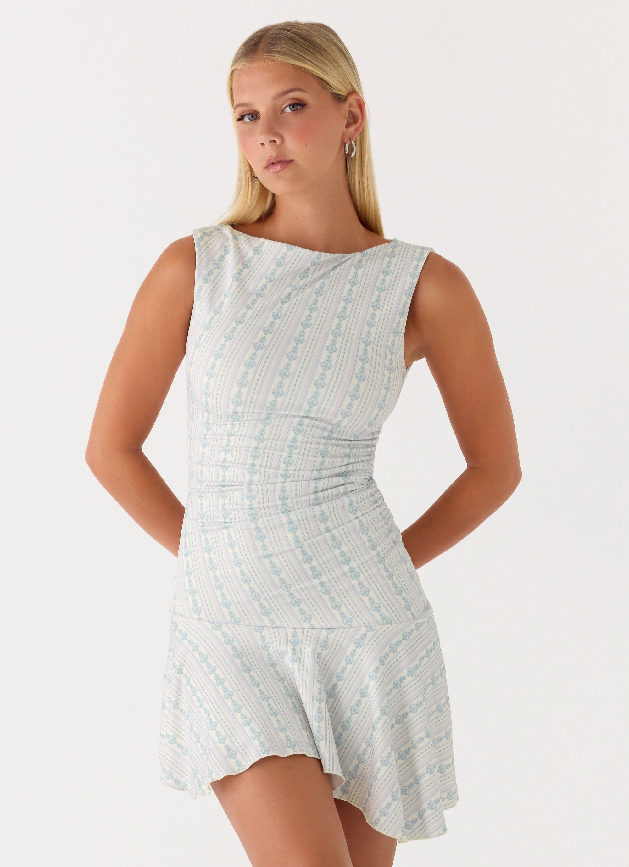 Summer Delight Mini Dress White