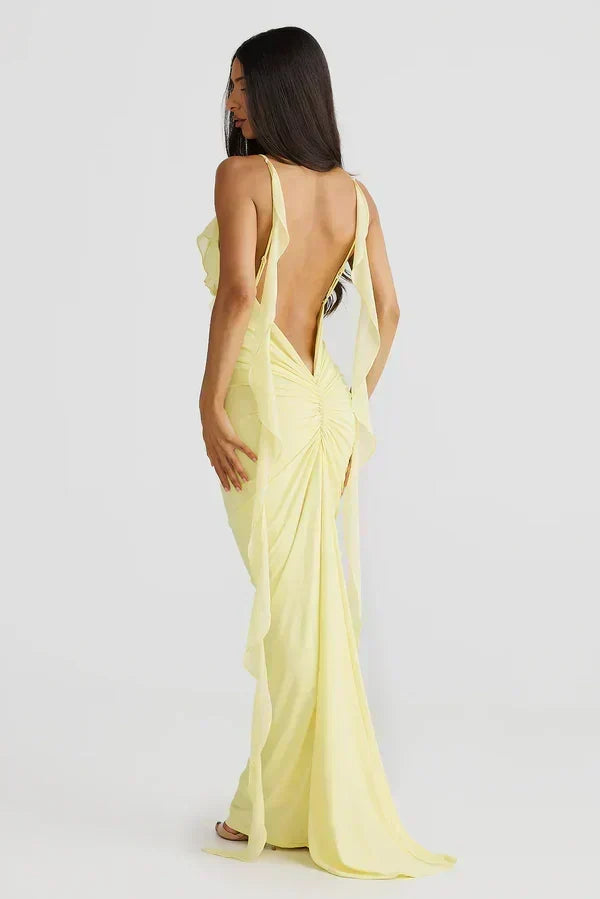 Sunflower Maxi Dress Yellow
