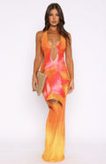 Sunset Garden Maxi Dress