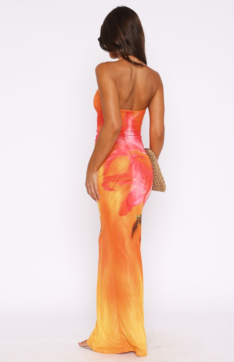 Sunset Garden Maxi Dress