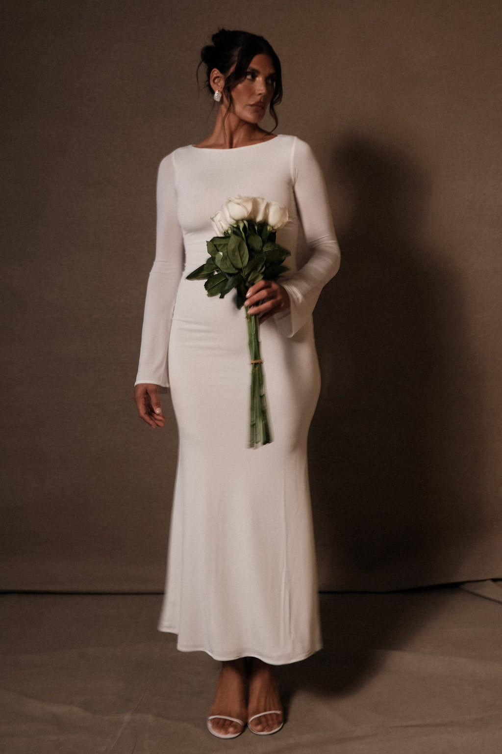 Tarna Slinky Fishtail Maxi Dress