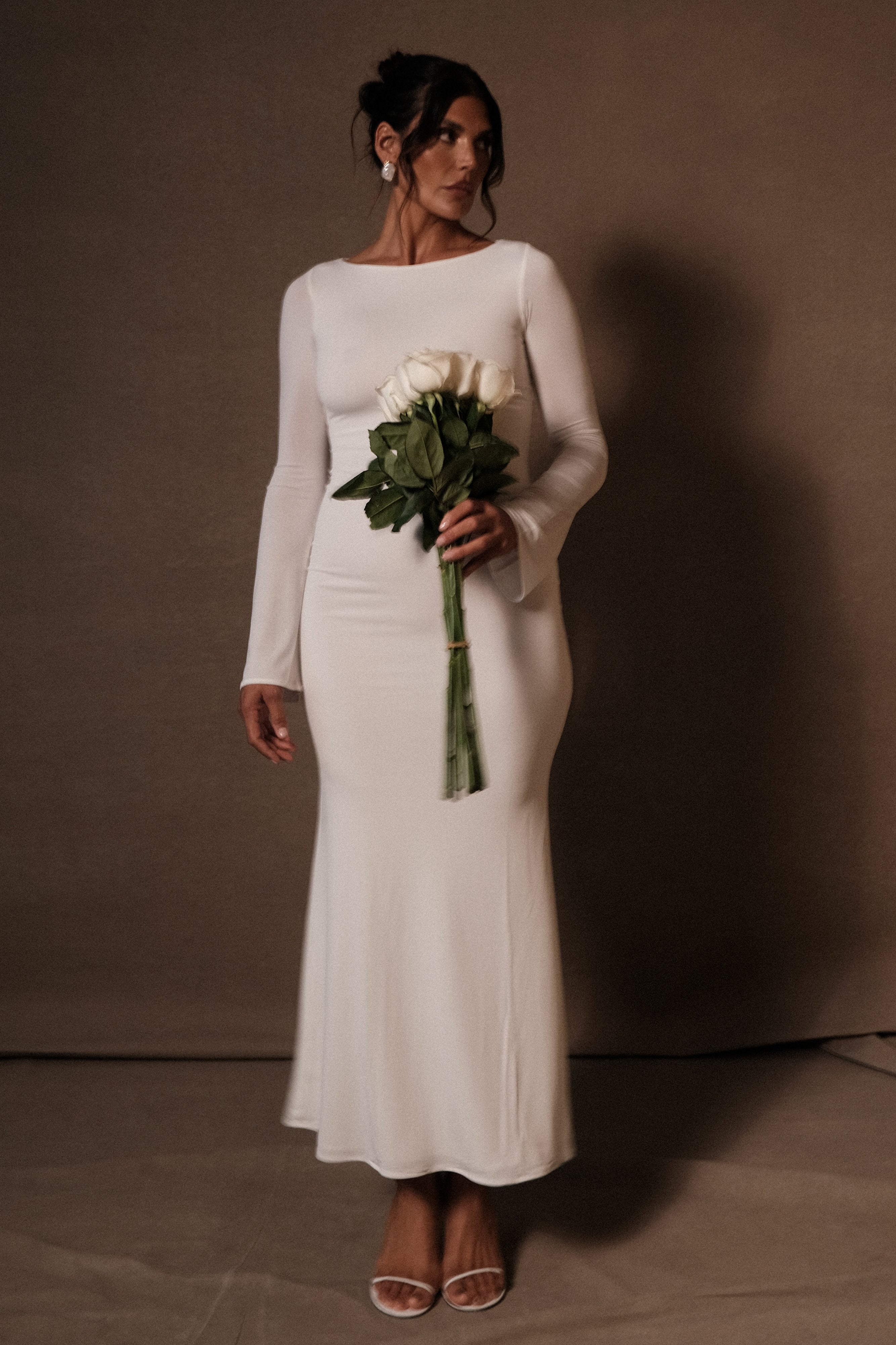 Tarna Slinky Fishtail Maxi Dress