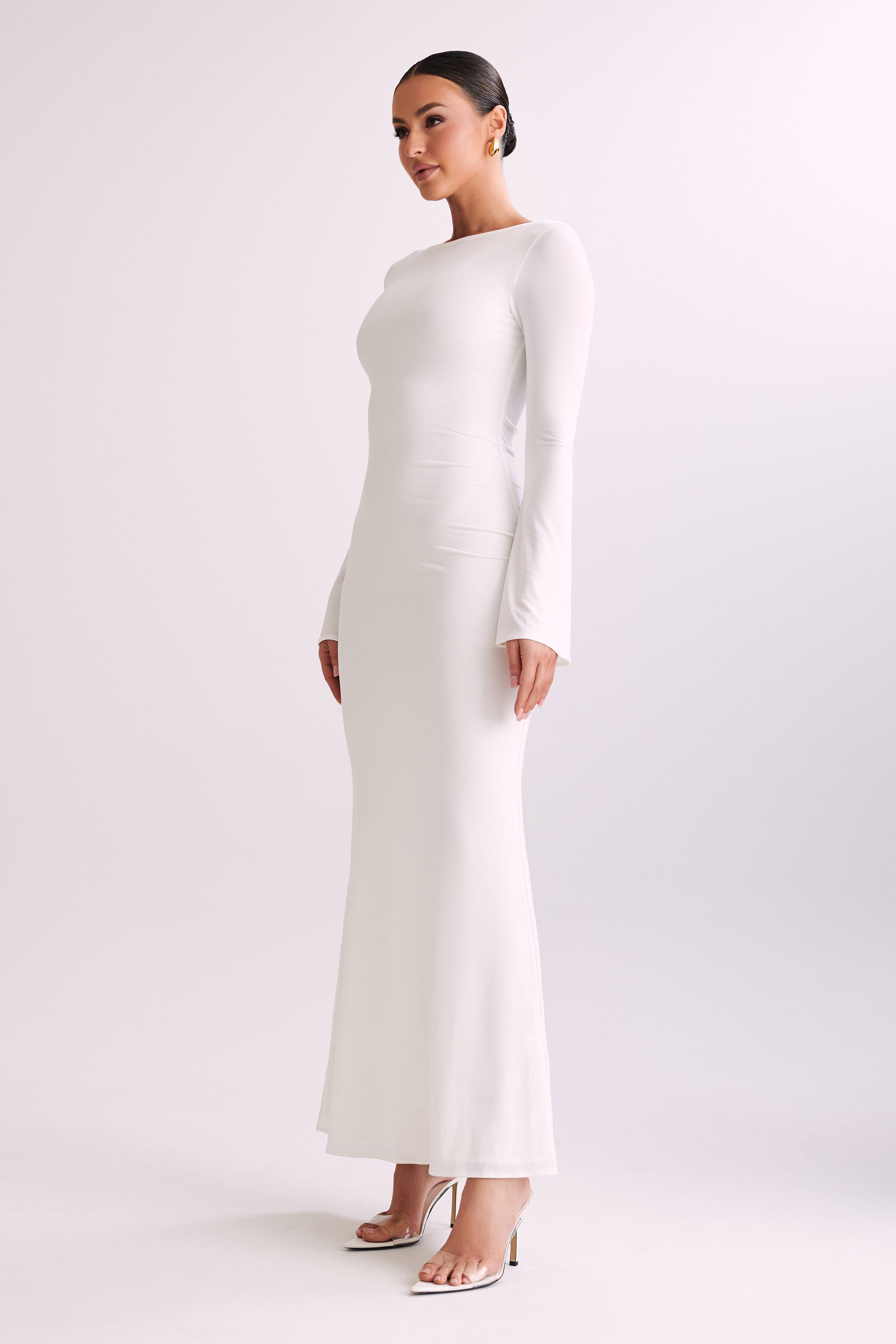 Tarna Slinky Fishtail Maxi Dress