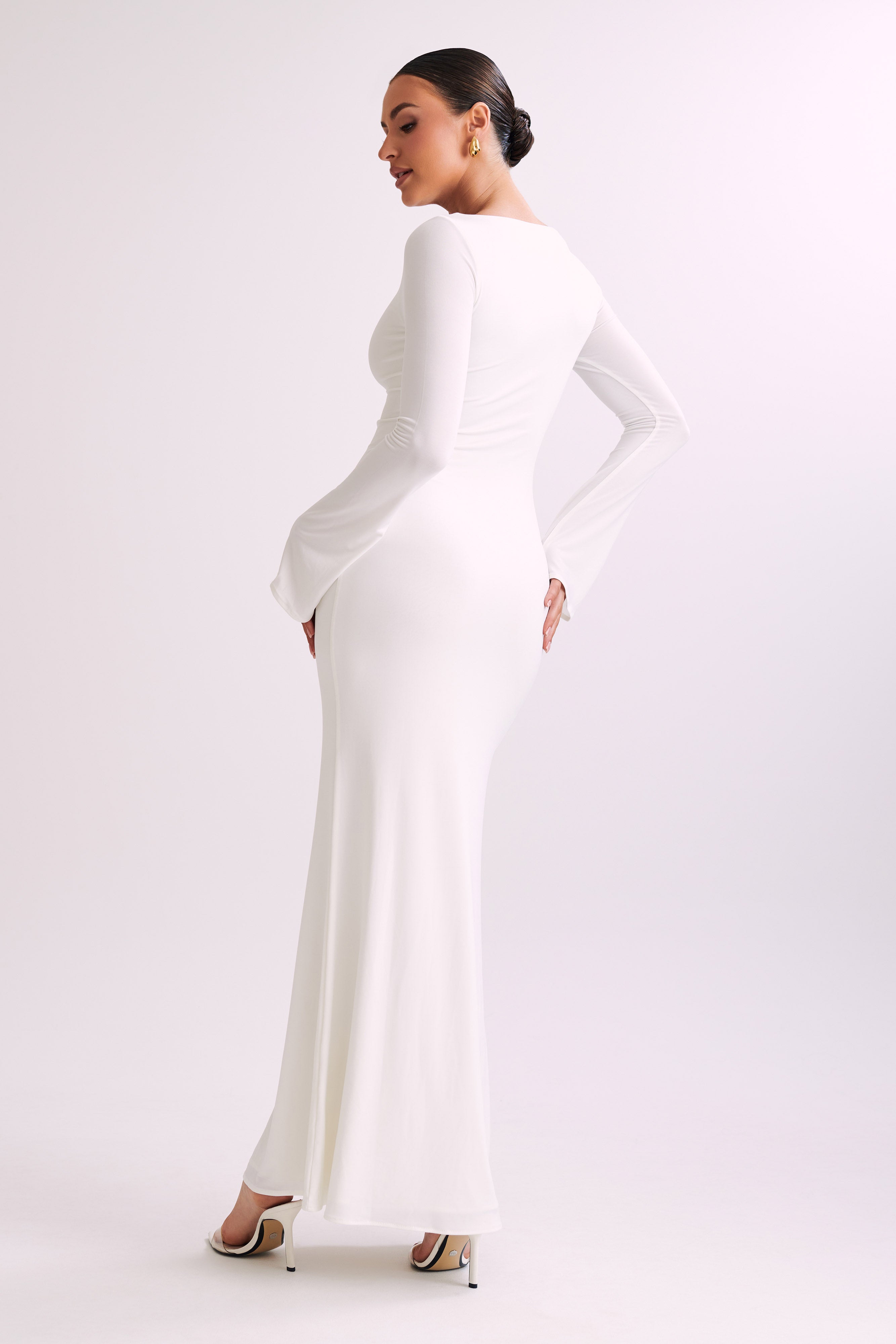 Tarna Slinky Fishtail Maxi Dress