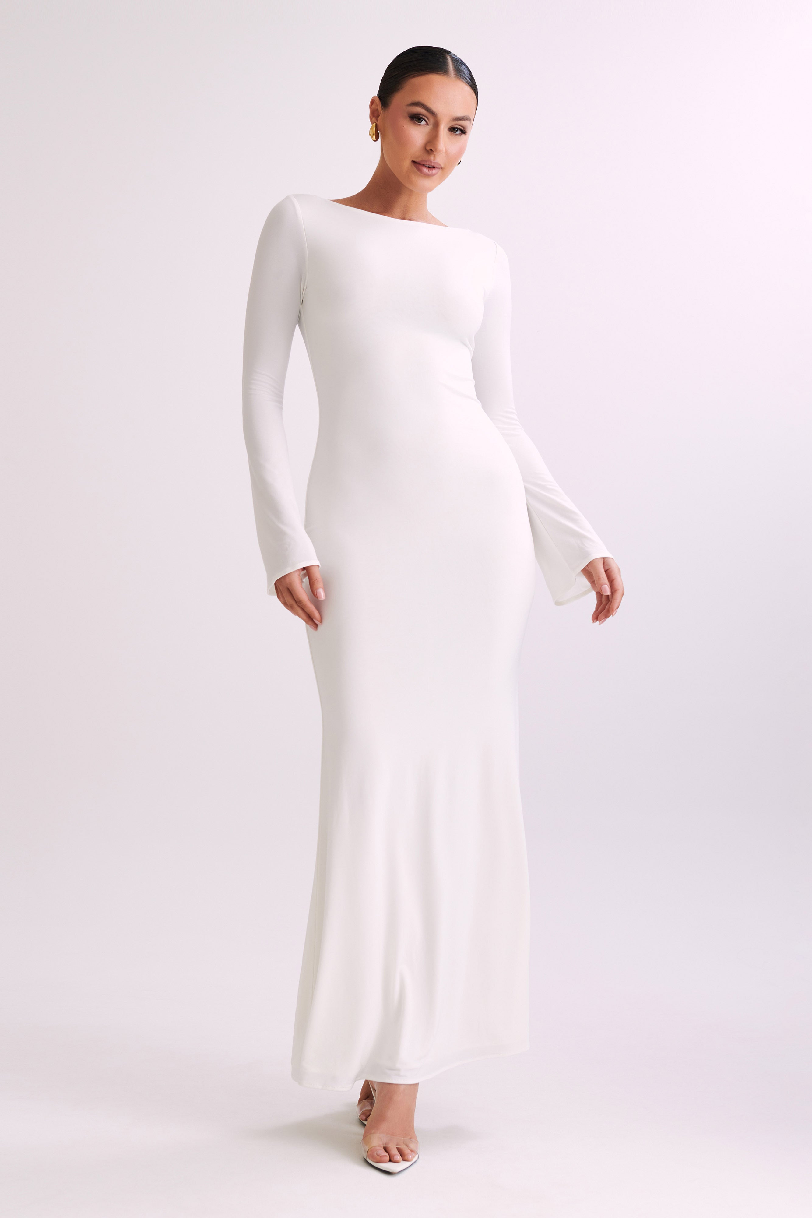 Tarna Slinky Fishtail Maxi Dress