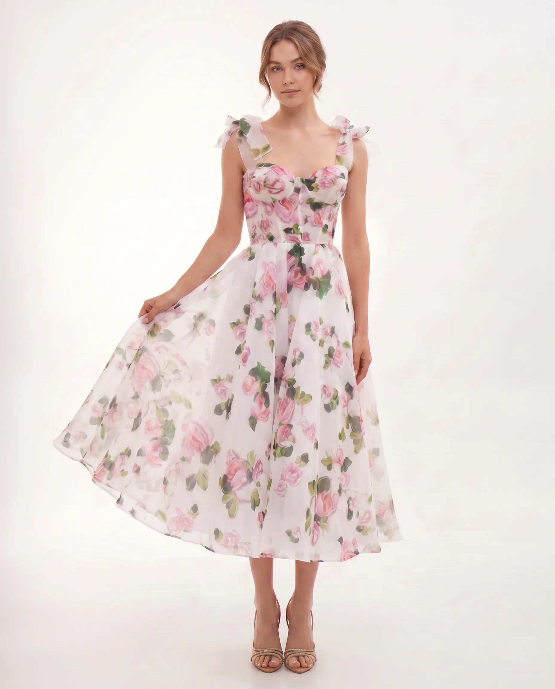 Charming Bloom Summer Garden Dress