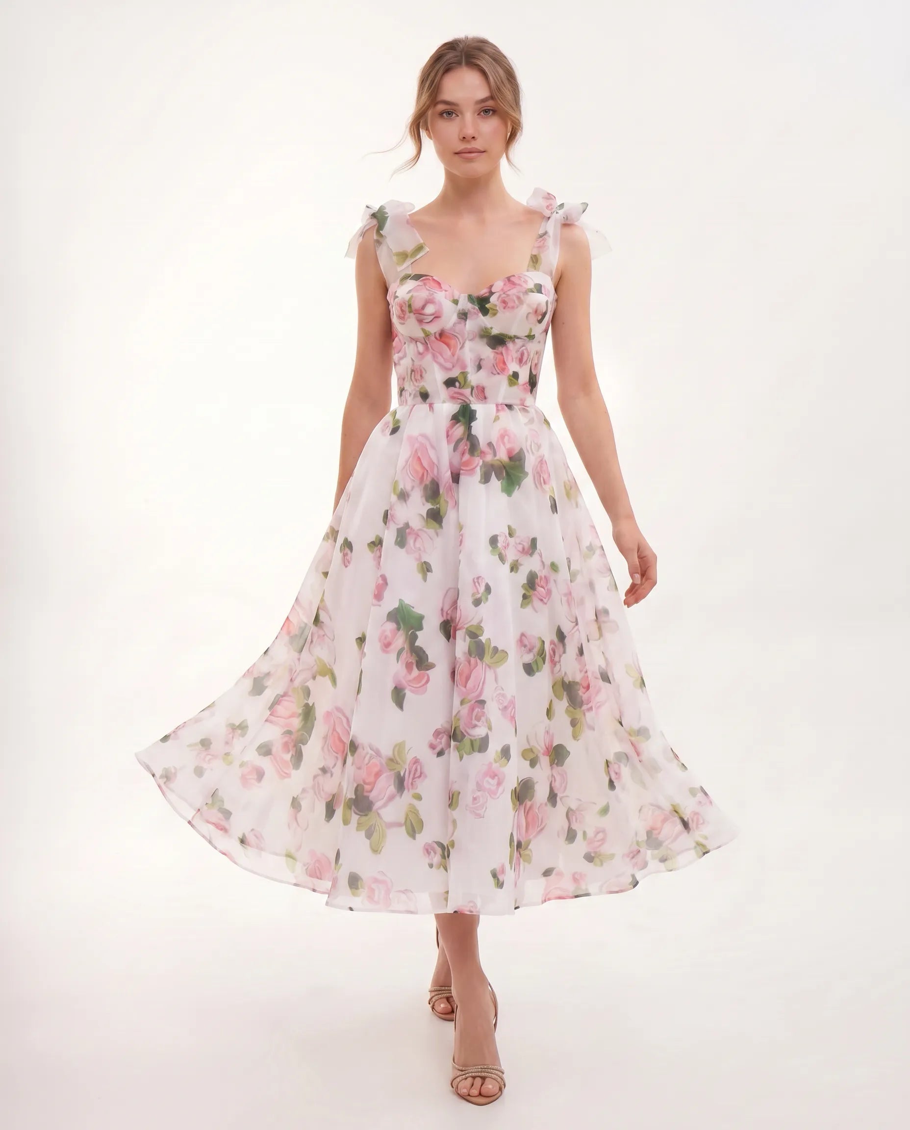 Charming Bloom Summer Garden Dress