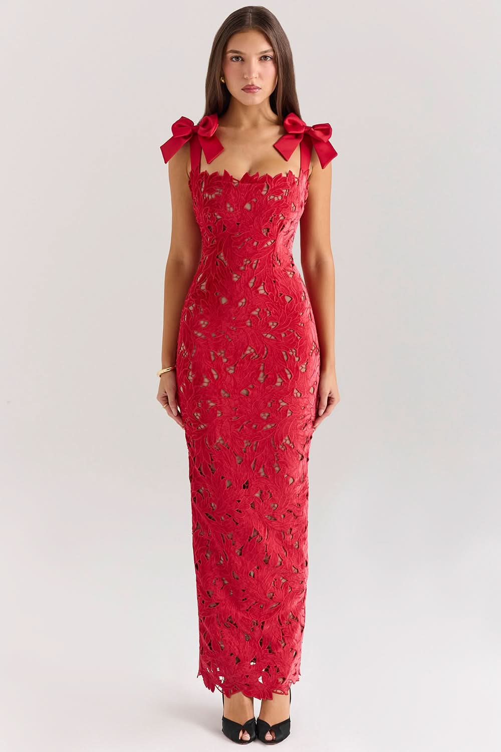 Tiffy Lace Maxi Dress