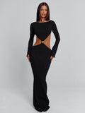 Tova Black Maxi Dress