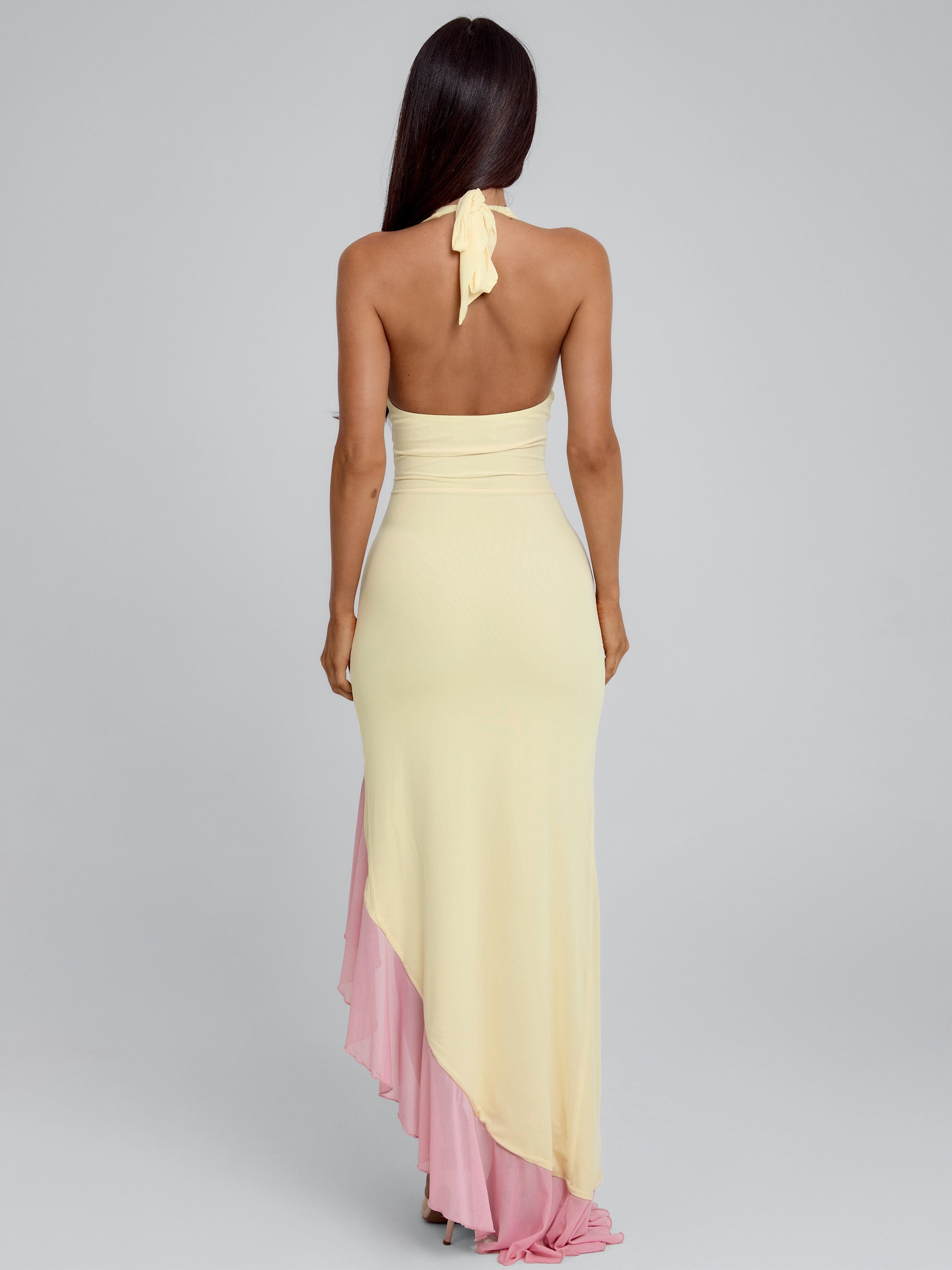 Virginia Yellow Maxi Dress