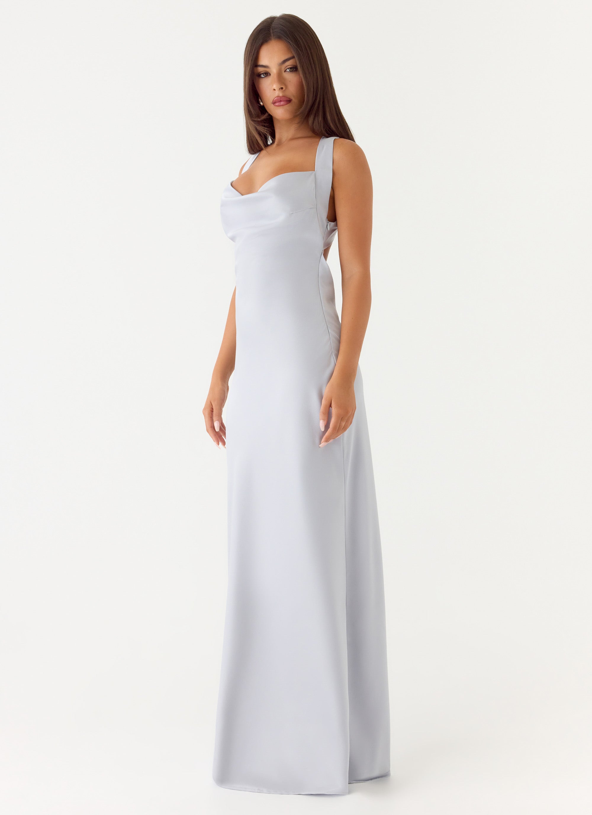 Zandie Maxi Dress Light Blue