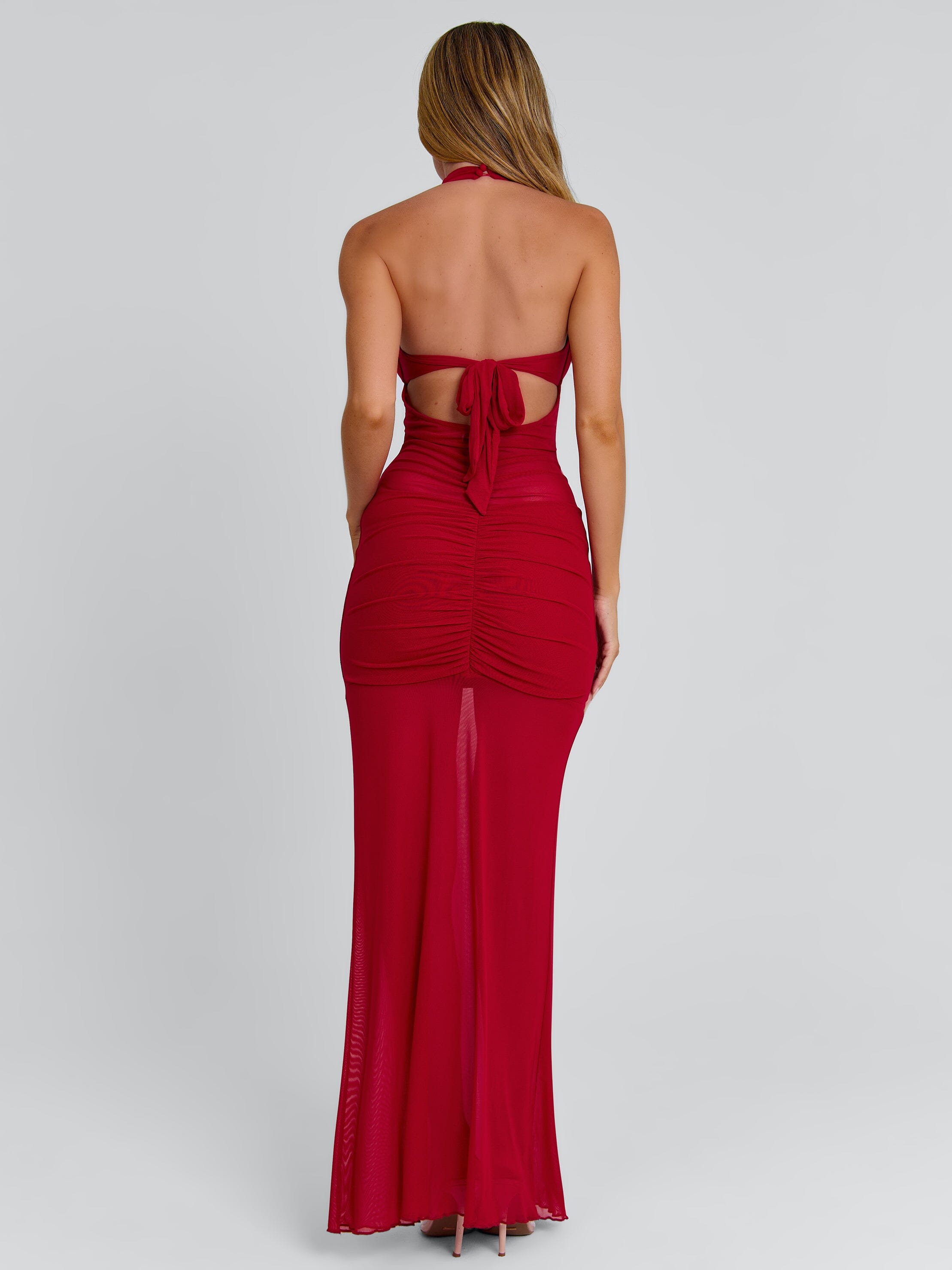 Zerra Red Maxi Dress