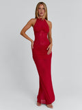 Zerra Red Maxi Dress